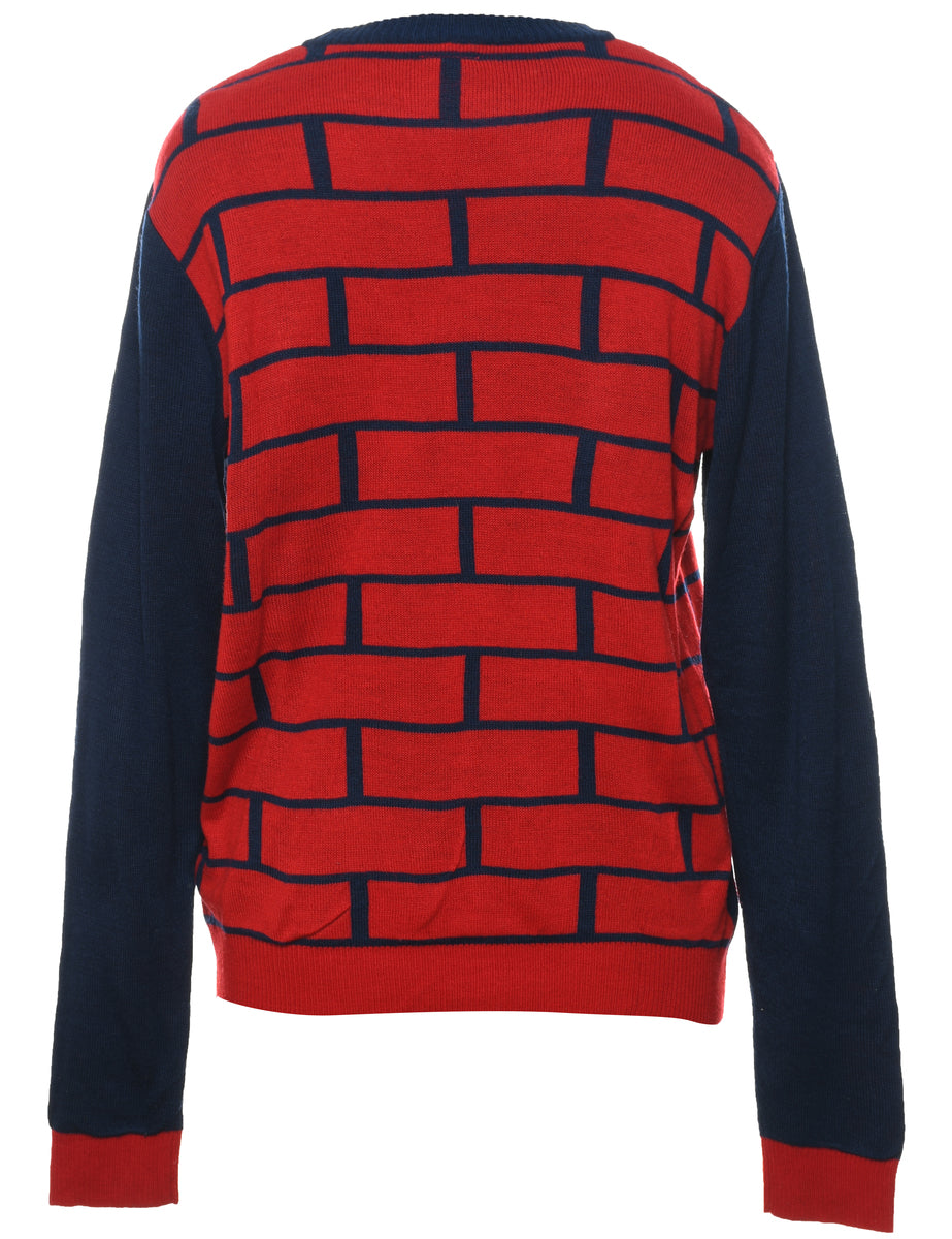 Festive Season Christmas Jumper - M