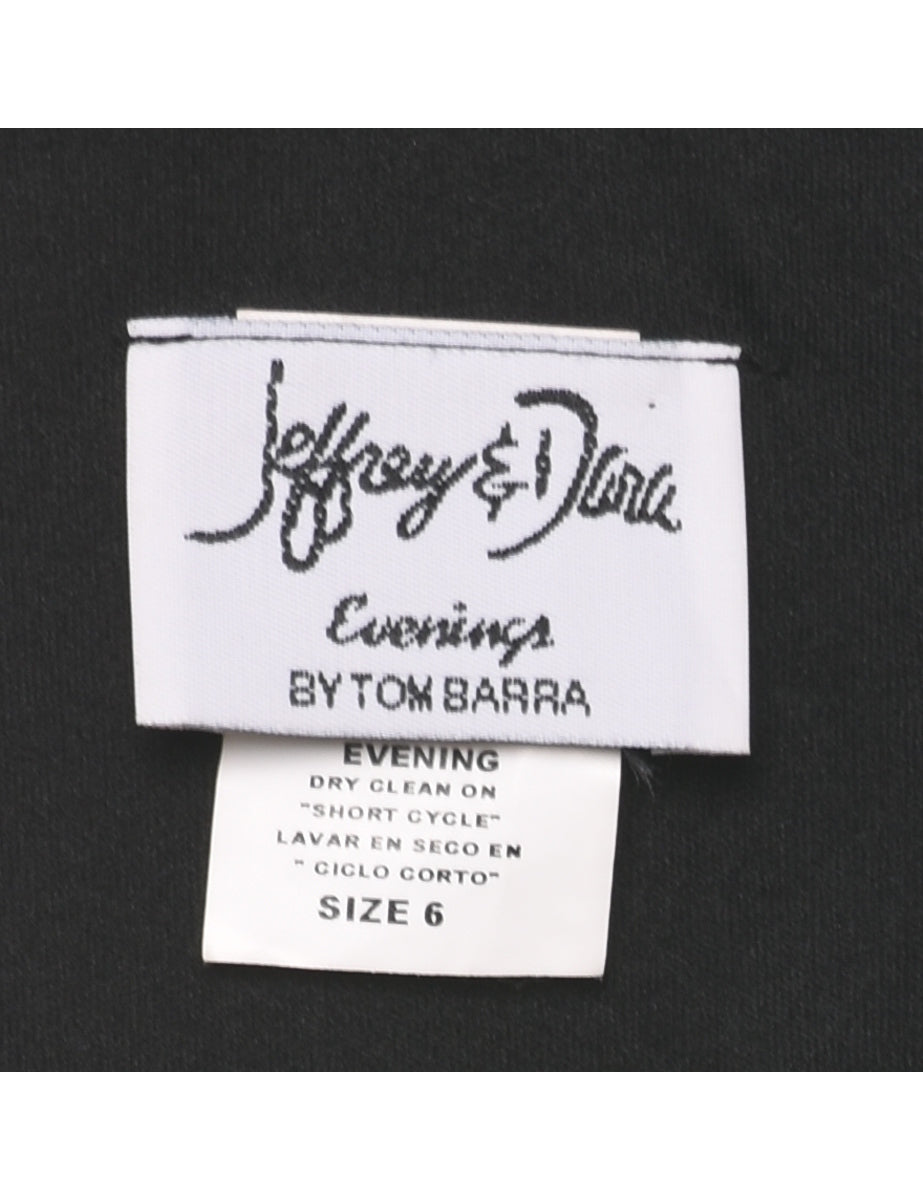 Lurex Brown Evening Top - S