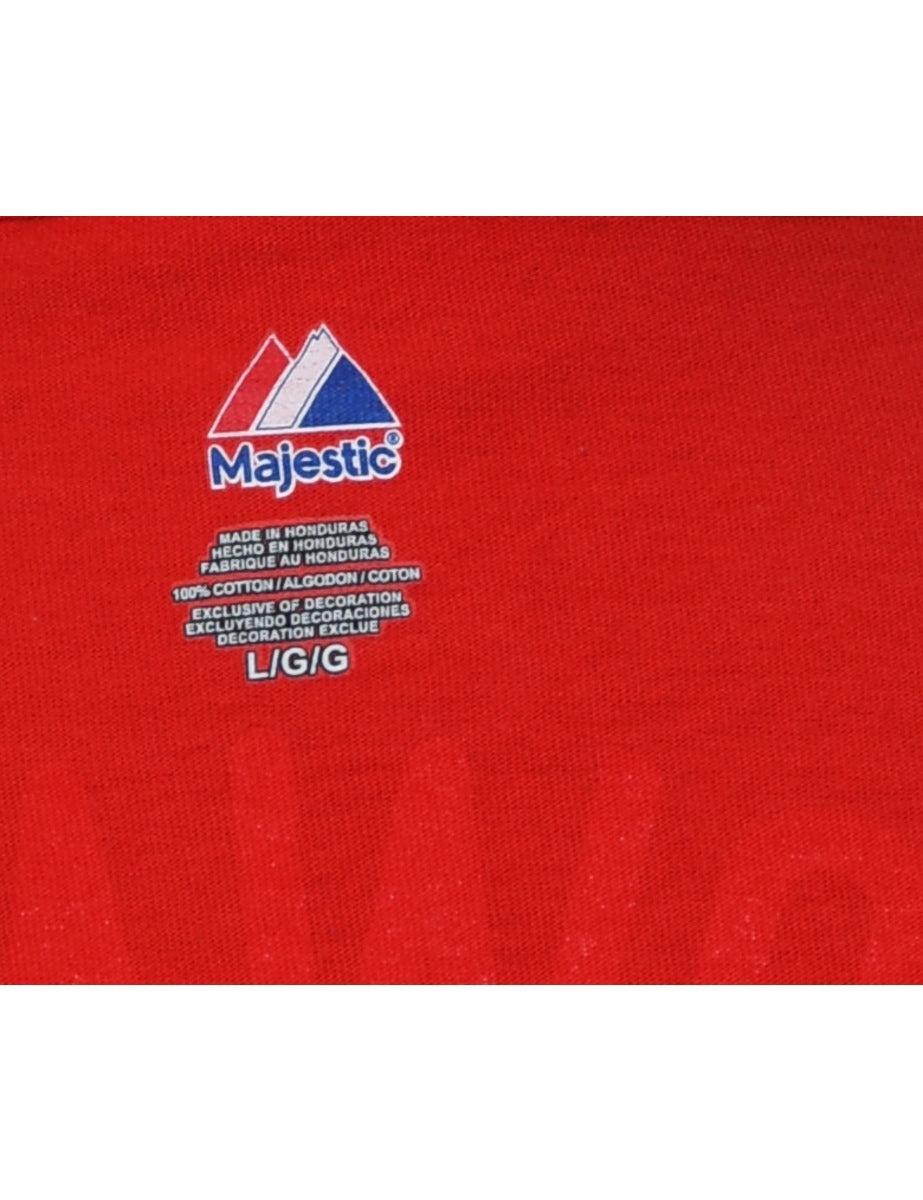 Phillies Howard Red & Blue Printed T-shirt - L
