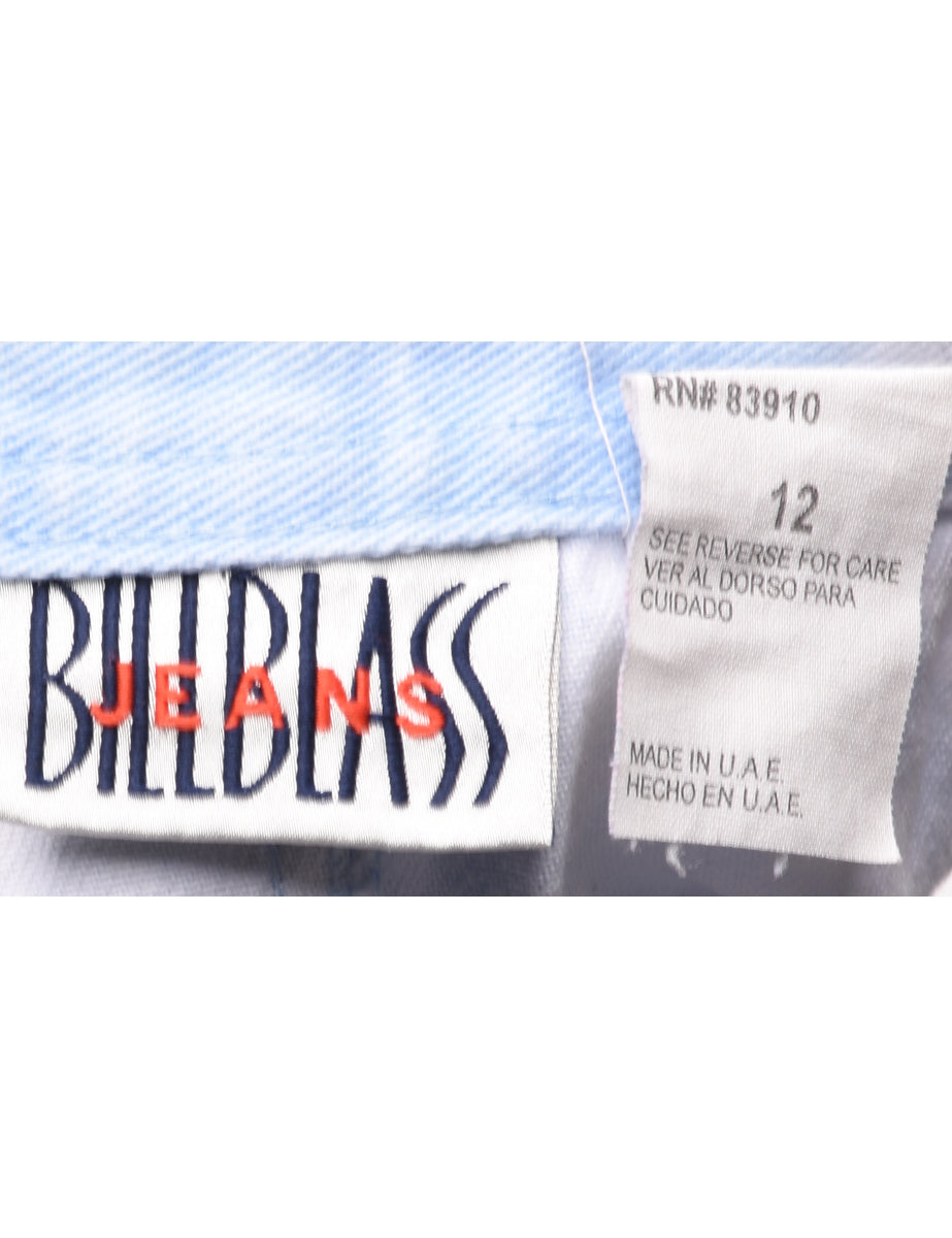 Bill Blass Denim Skirt - L
