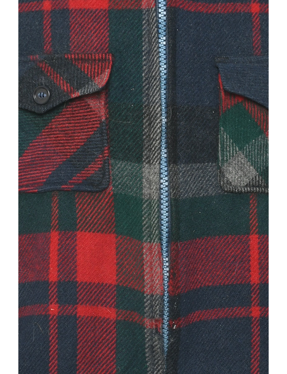 Woolrich Checked Jacket - M