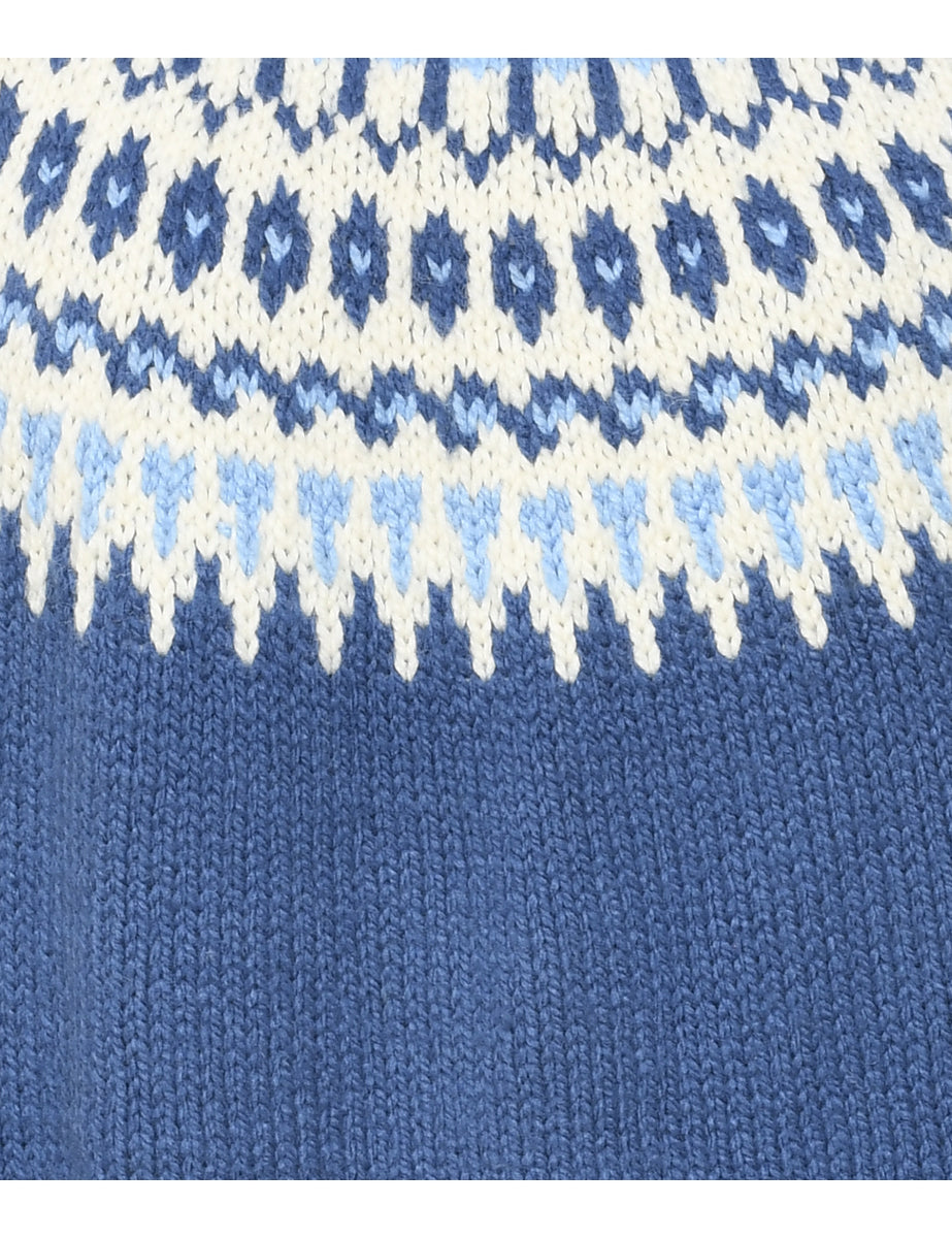Nordic Blue Jumper - XL