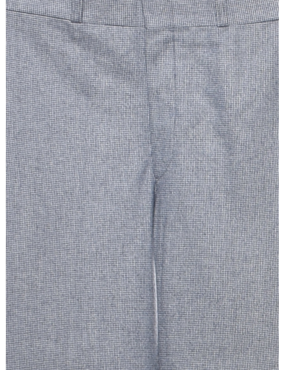 Checked Pattern Trousers - W30 L29