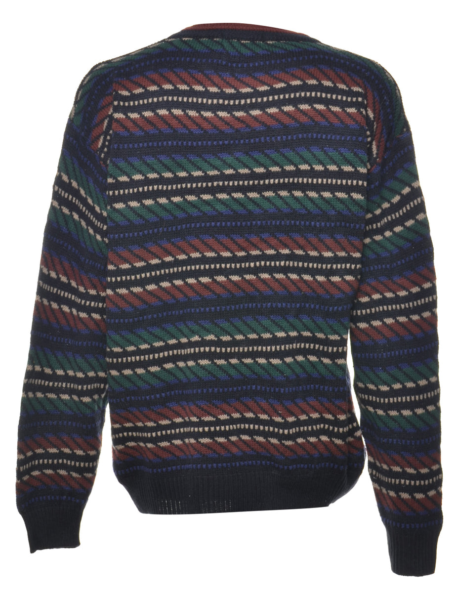 Striped Jumper - L