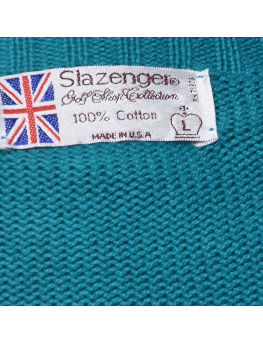 Turquoise Jumper - L