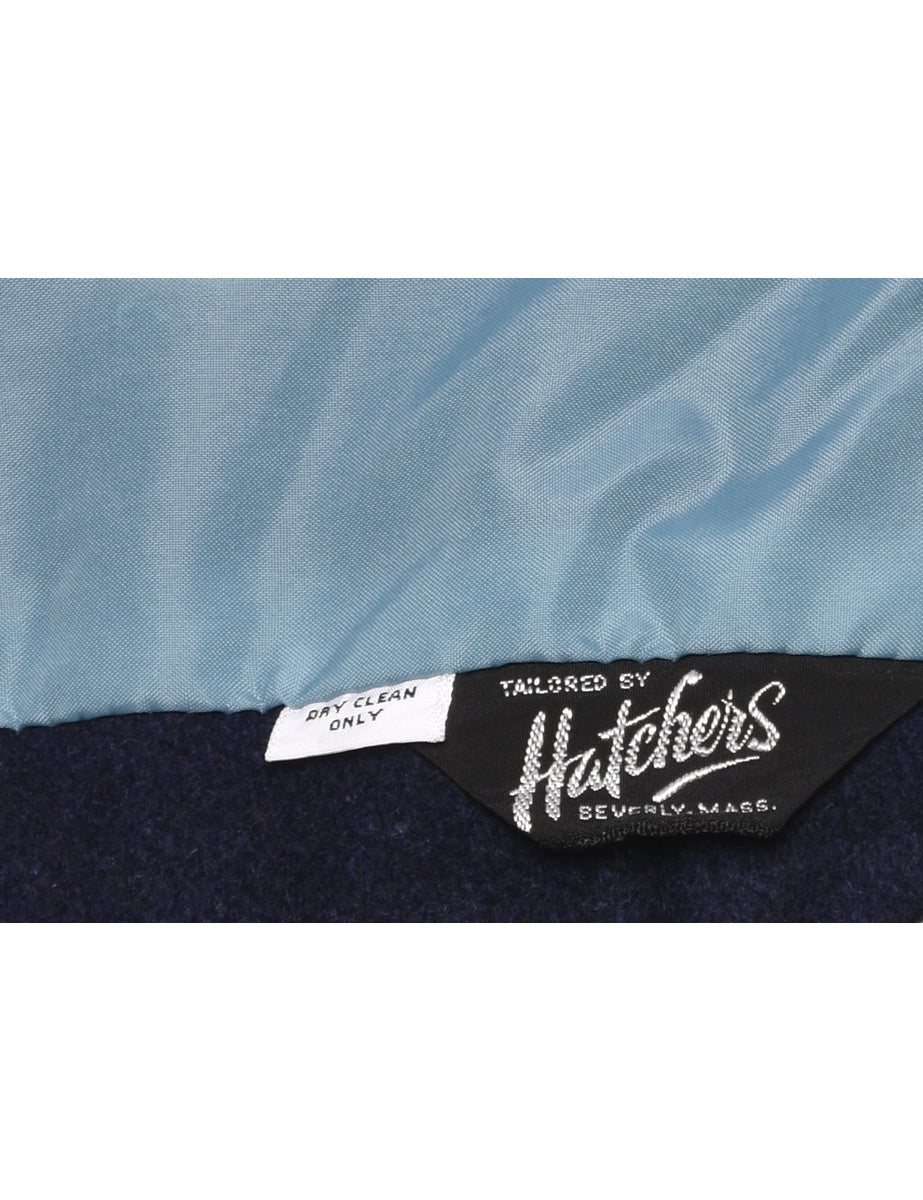 Navy Bomber Jacket - M