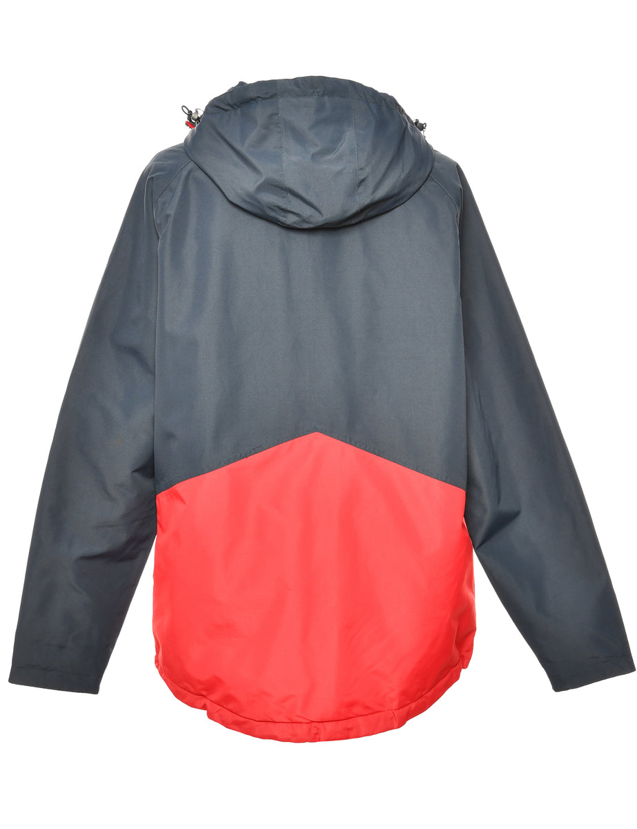 Blue & Red Two-Tone No Fear Mountaineering Jacket - L