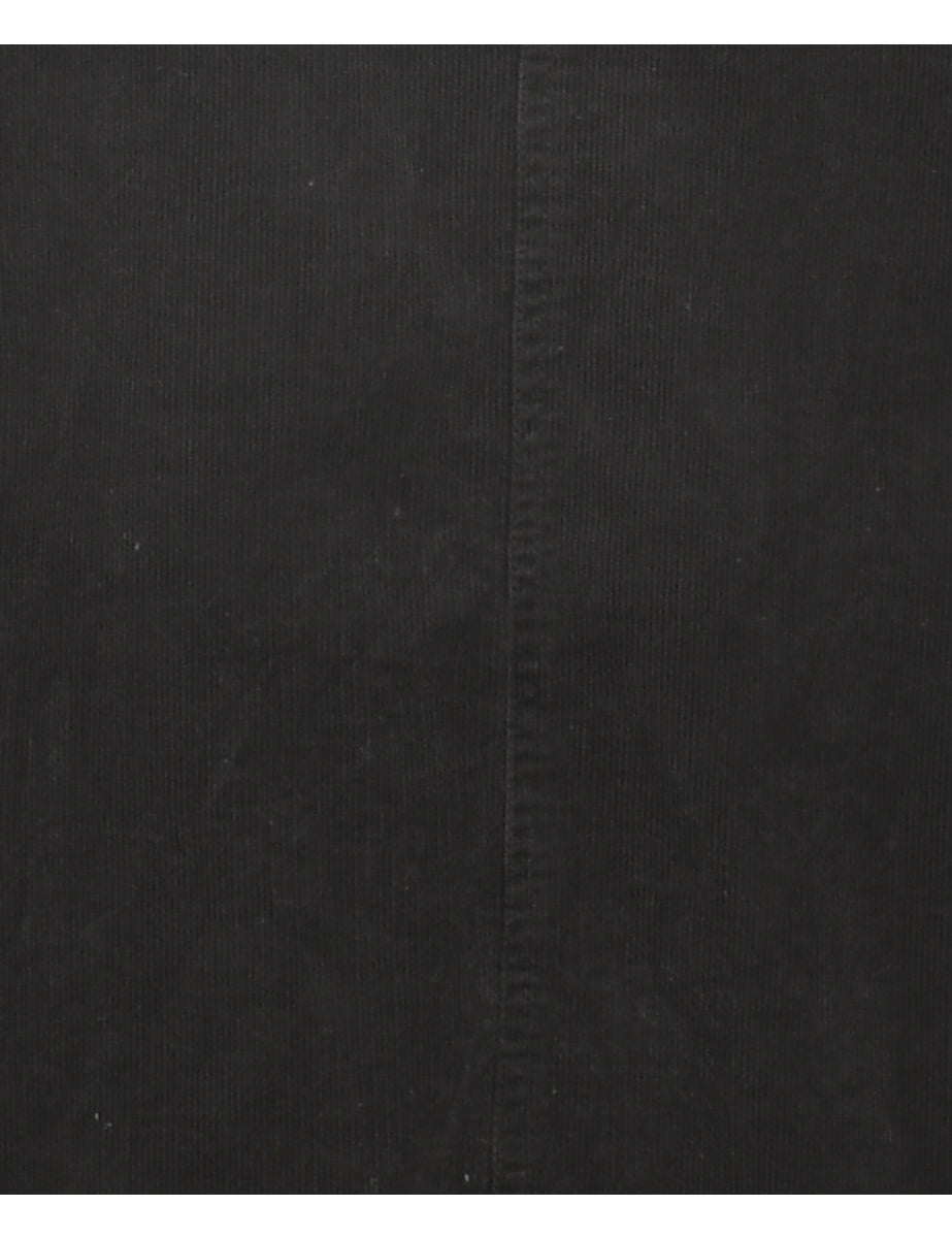 Corduroy Pinafore Dress - M