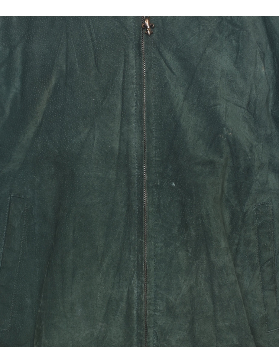 Two Tone Suede Jacket - L