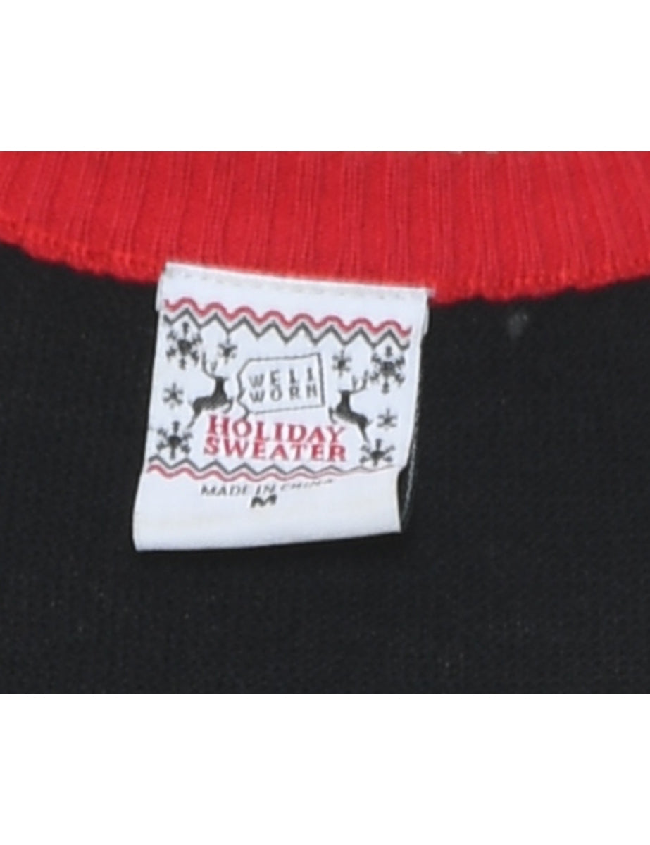 Reindeer Christmas Jumper - M