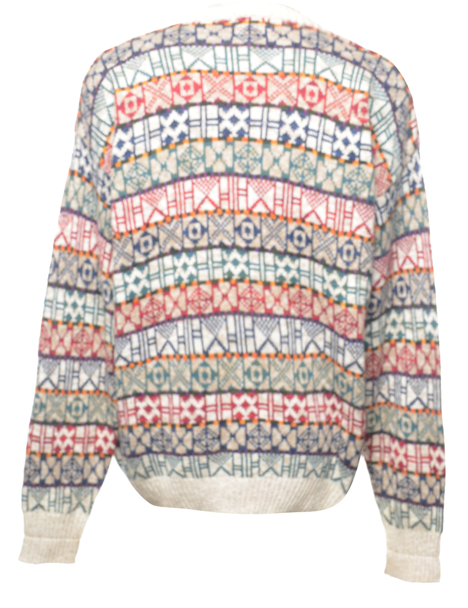 Patterned Jumper - L