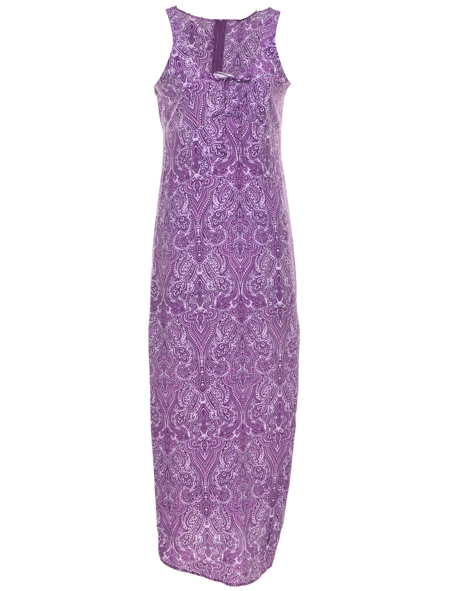 Paisley Print Dress - M