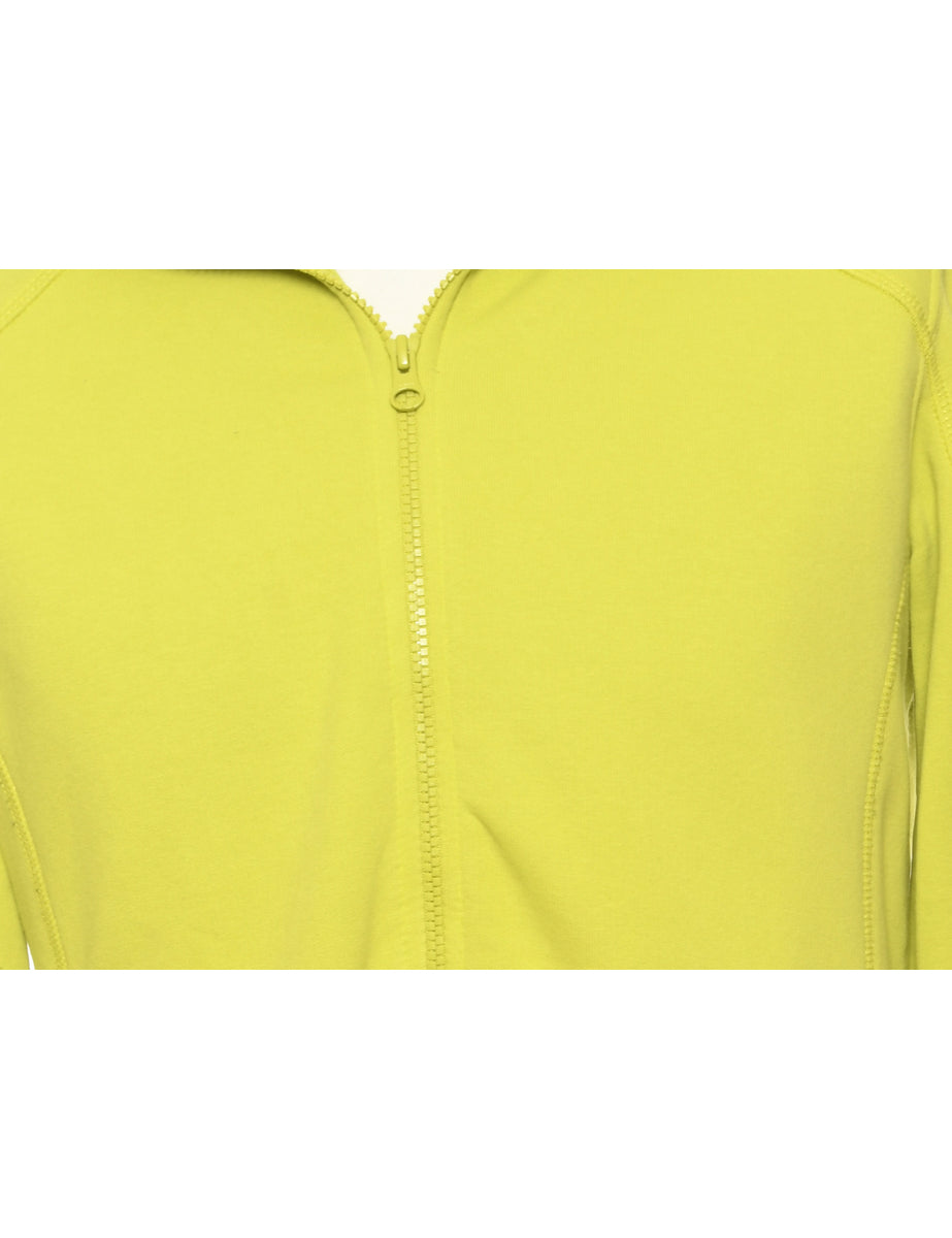 Lime Green Track Top - L