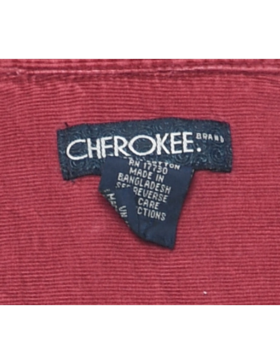 Cherokee Corduroy Shirt - L