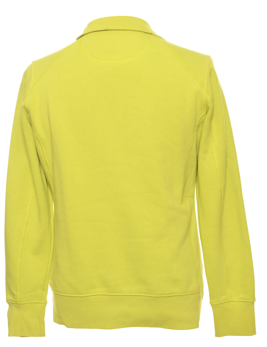 Lime Green Track Top - L
