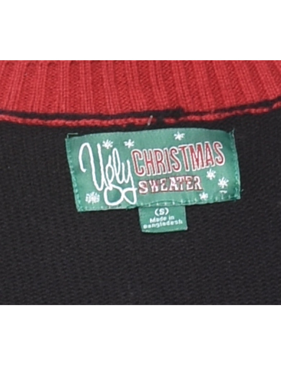 Santa Claus Christmas Jumper - S