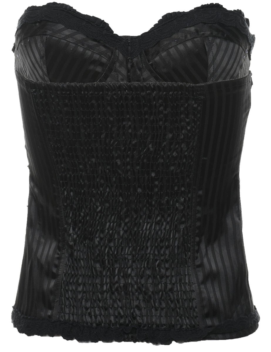 Black Bustier - M
