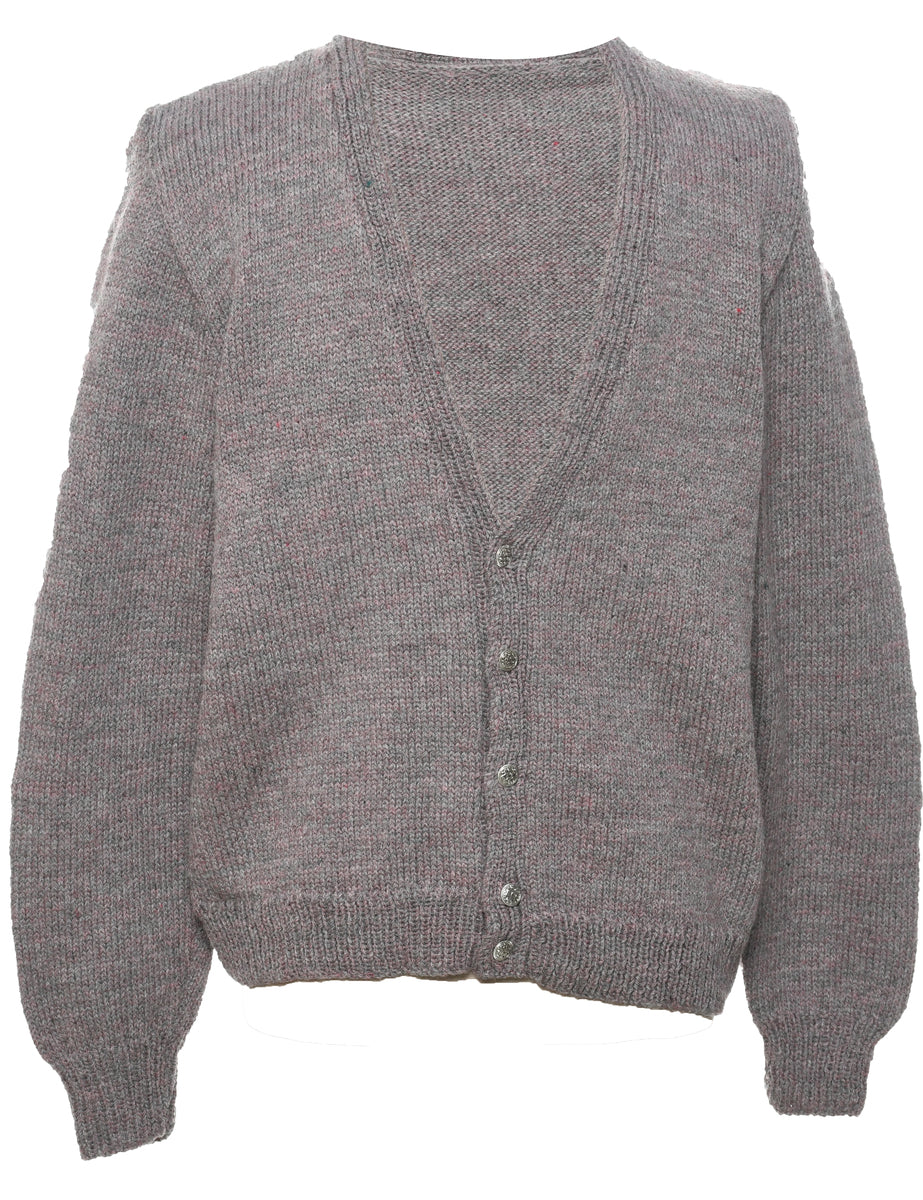 Button Through Cardigan - L