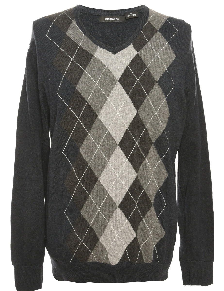Navy Liz Claiborne Jumper - M