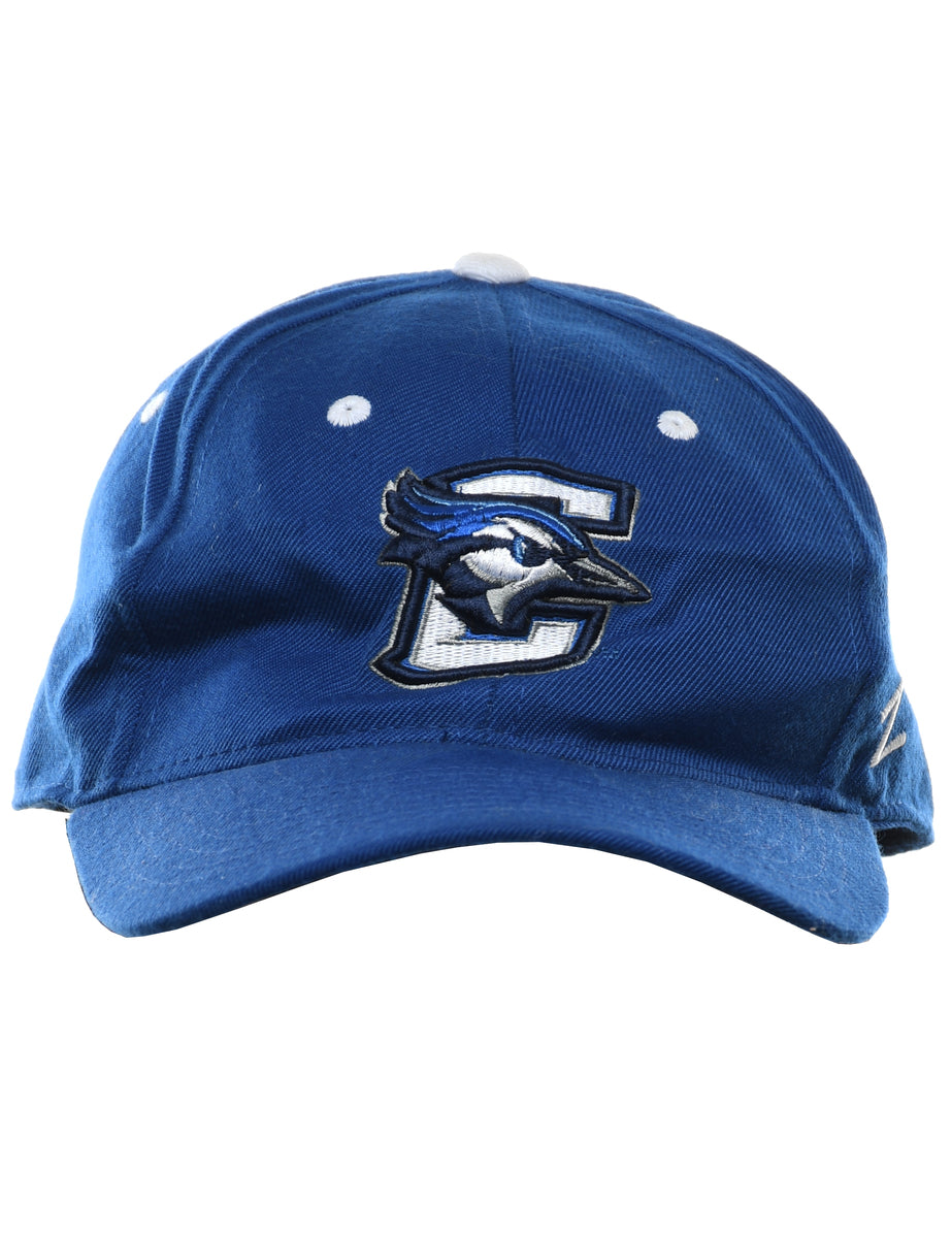 Blue Embroided Cap - XS