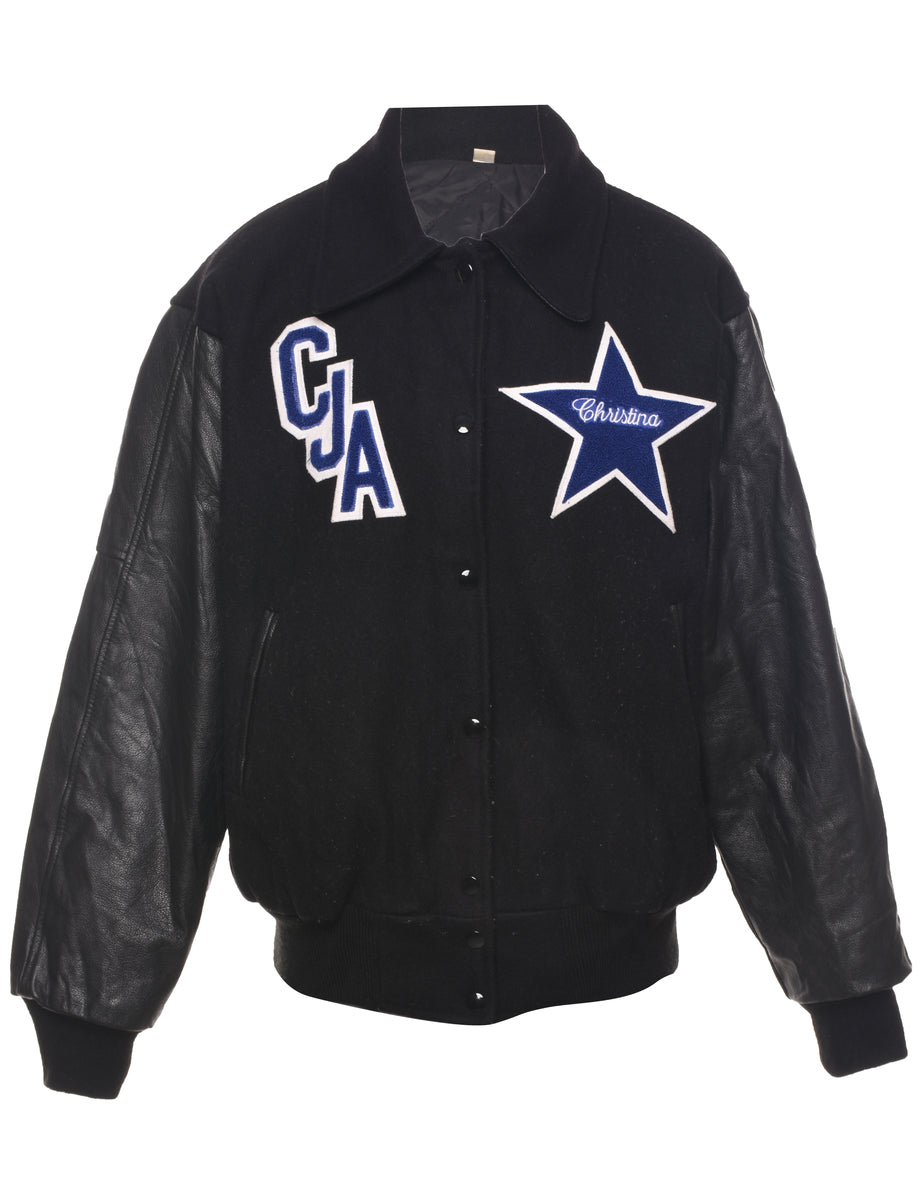 Black Team Jacket - M