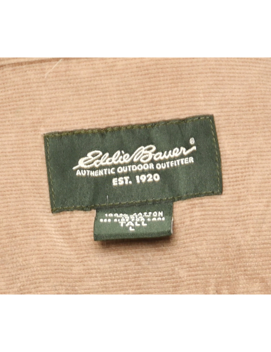 Light Brown Eddie Bauer Shirt - L