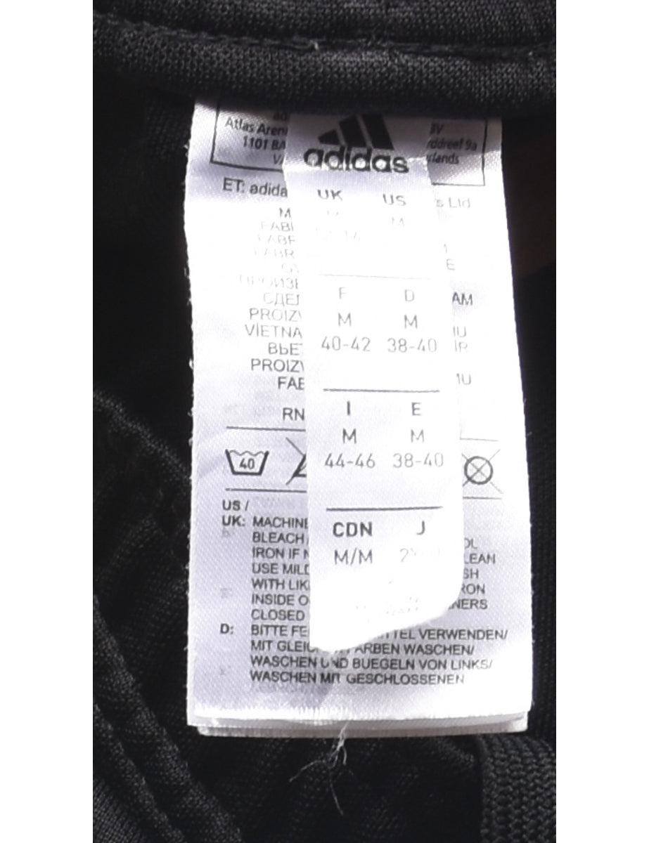 Adidas Black Tapered Track Pants - W30