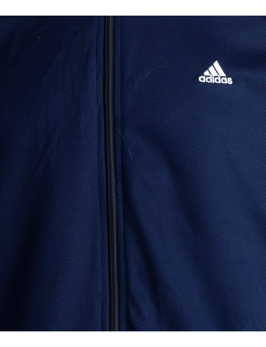 1990s Zip Front Track Jacket - L