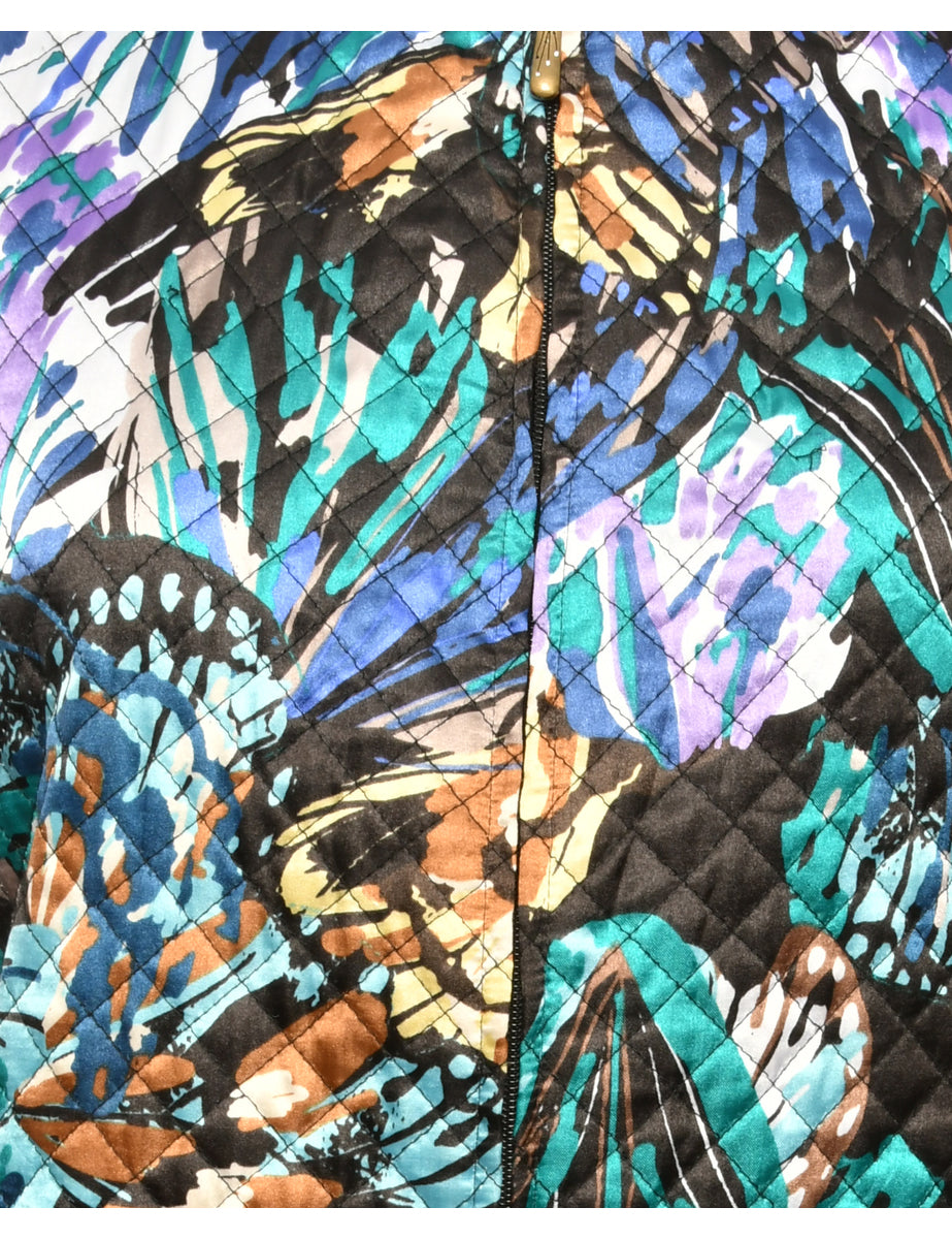Printed Multi-Color Jacket - L