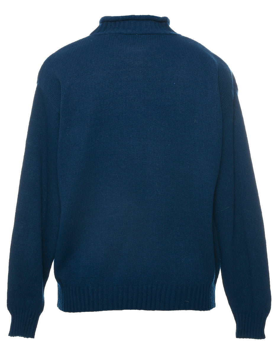Navy Jumper - M