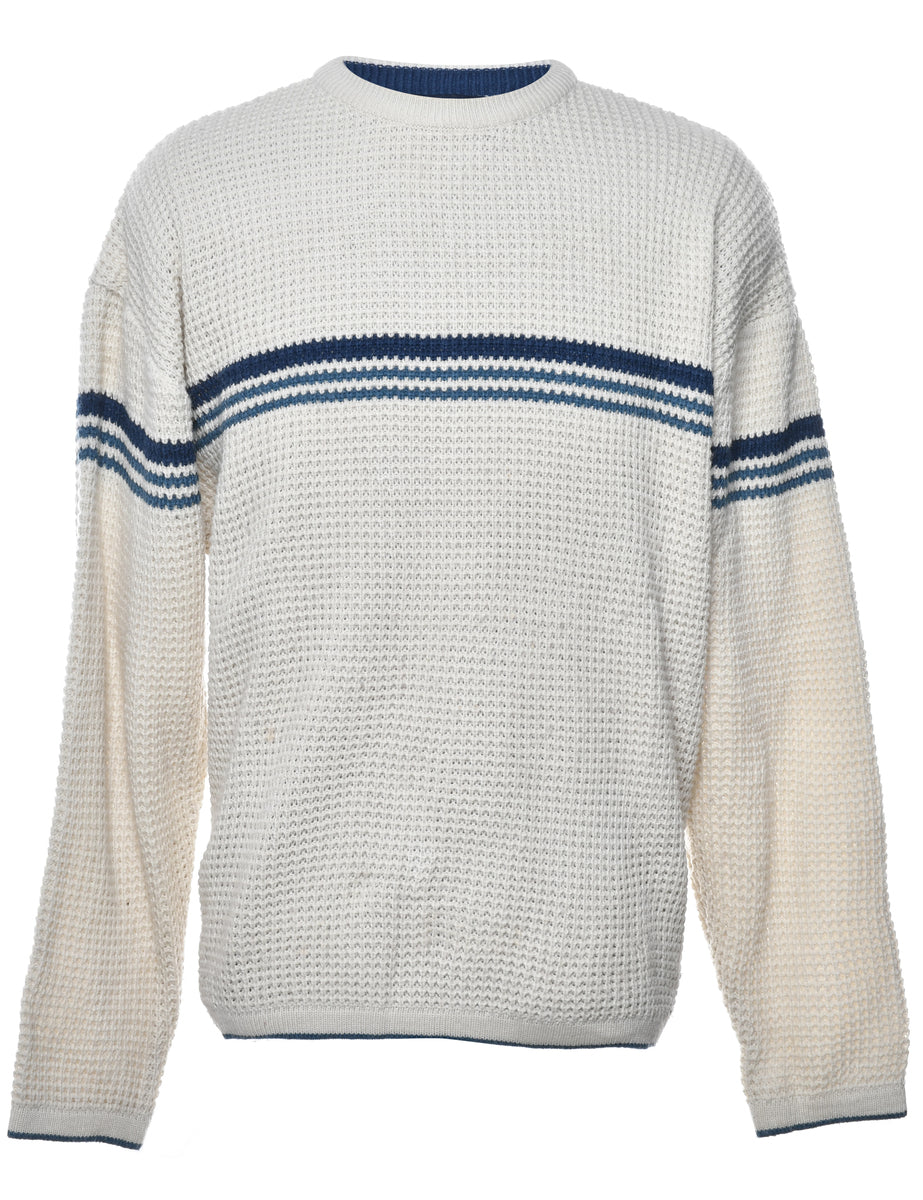 Off White Jumper - L