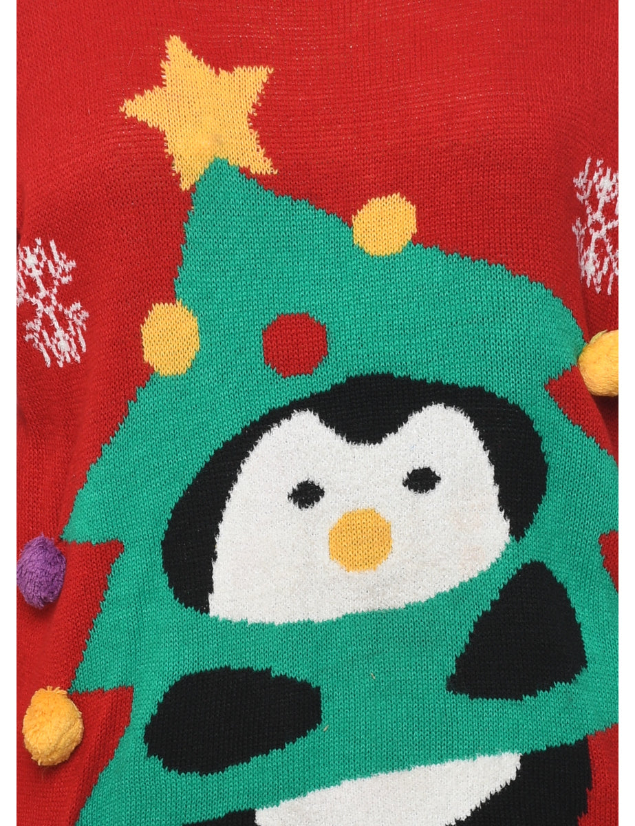 Festive Season Christmas Jumper - M