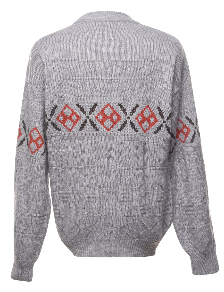 Grey Jumper - L