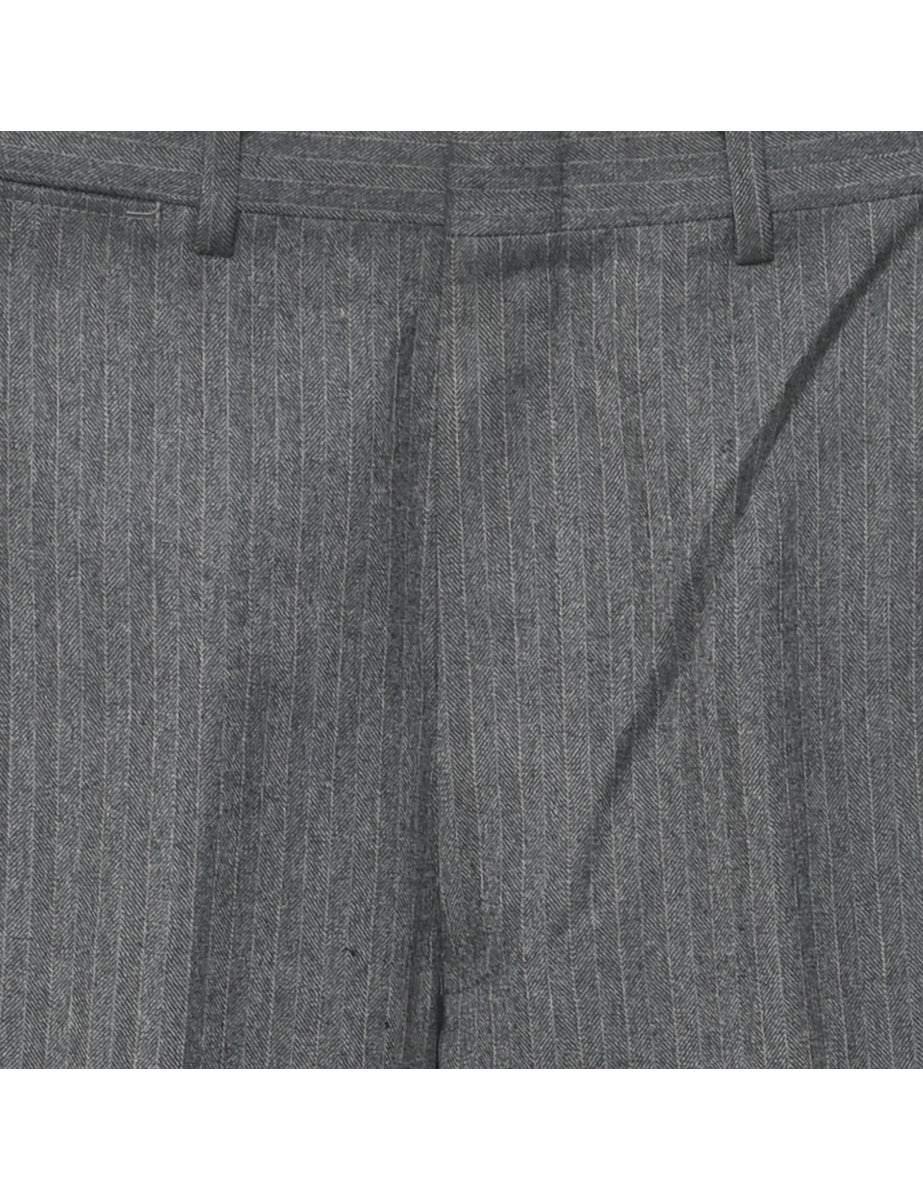 Herringbone Tweed Trousers - W32 L30