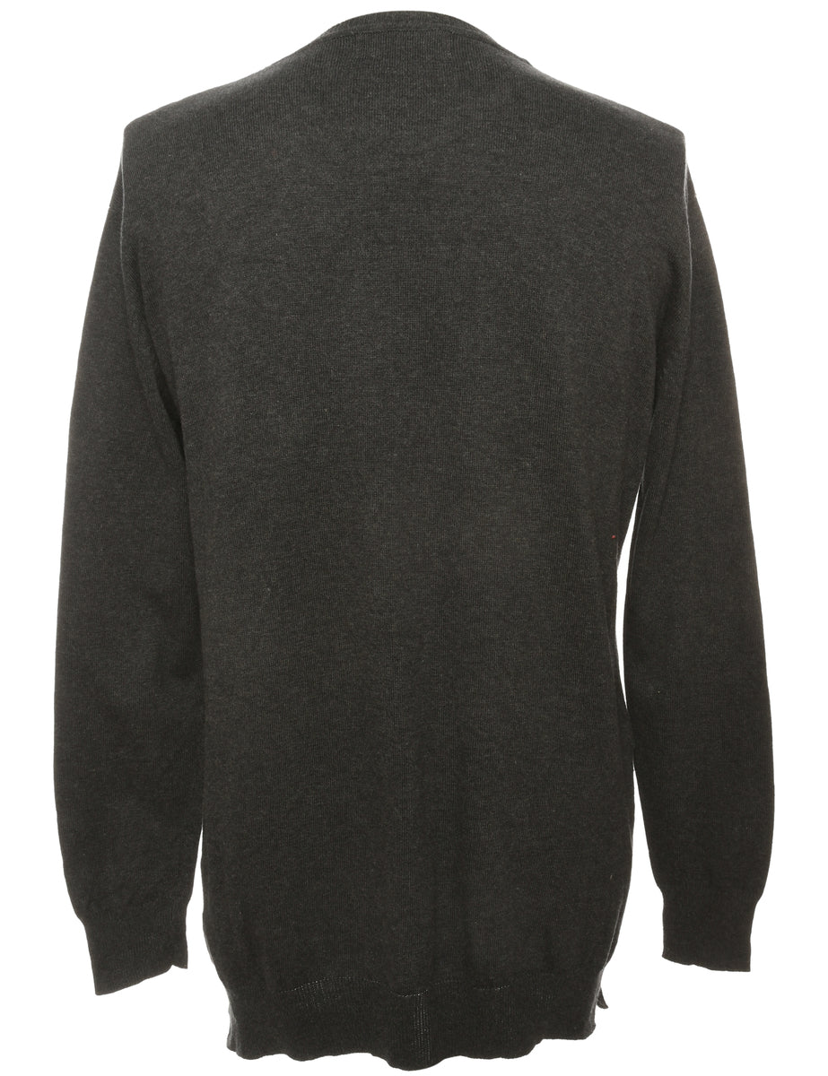 Tiger Print Jumper - S