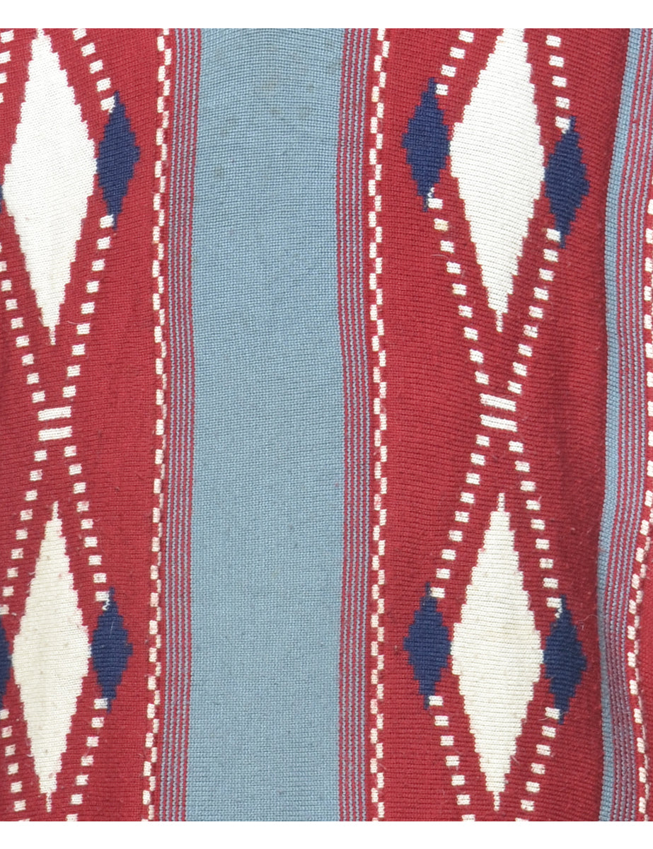 Patterned Jumper - M