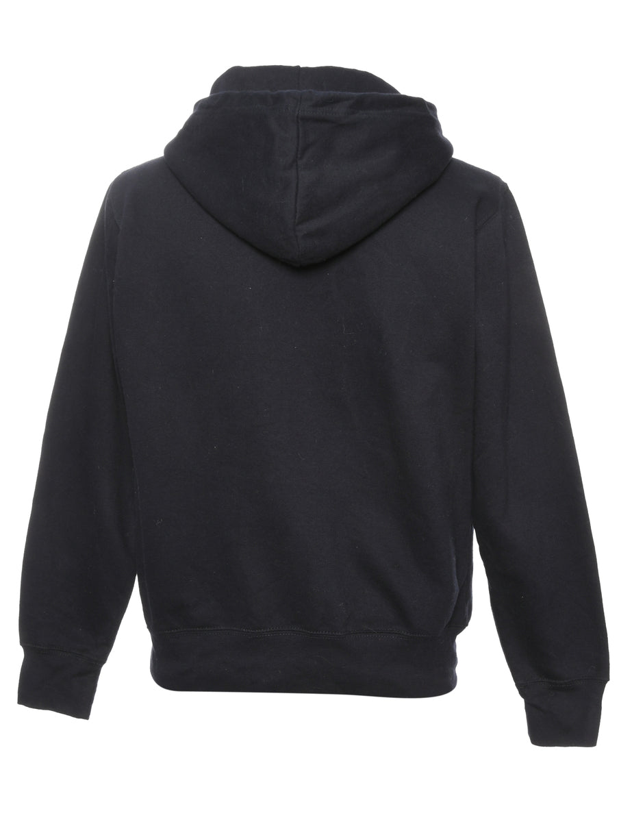 Navy MV Sport Printed Hoodie - S