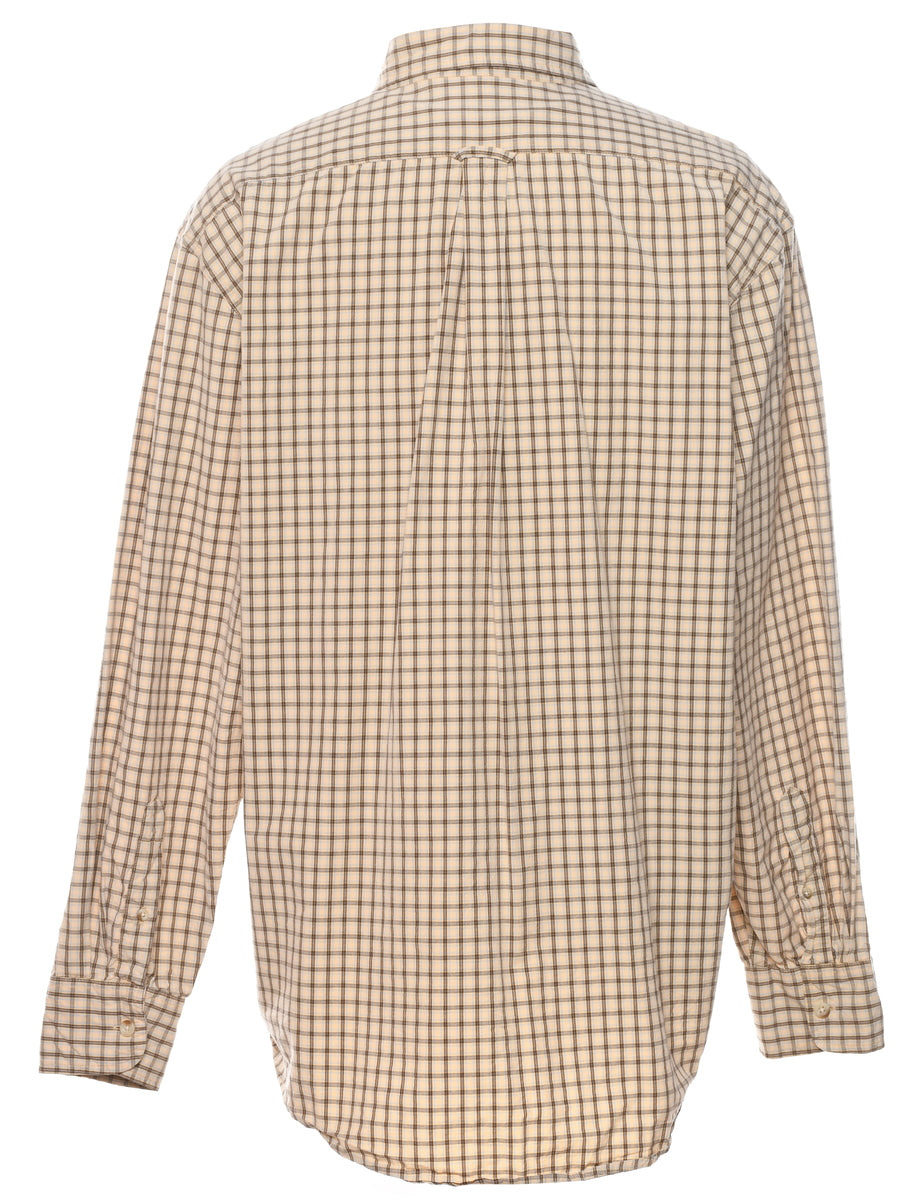 Izod Checked Shirt - L