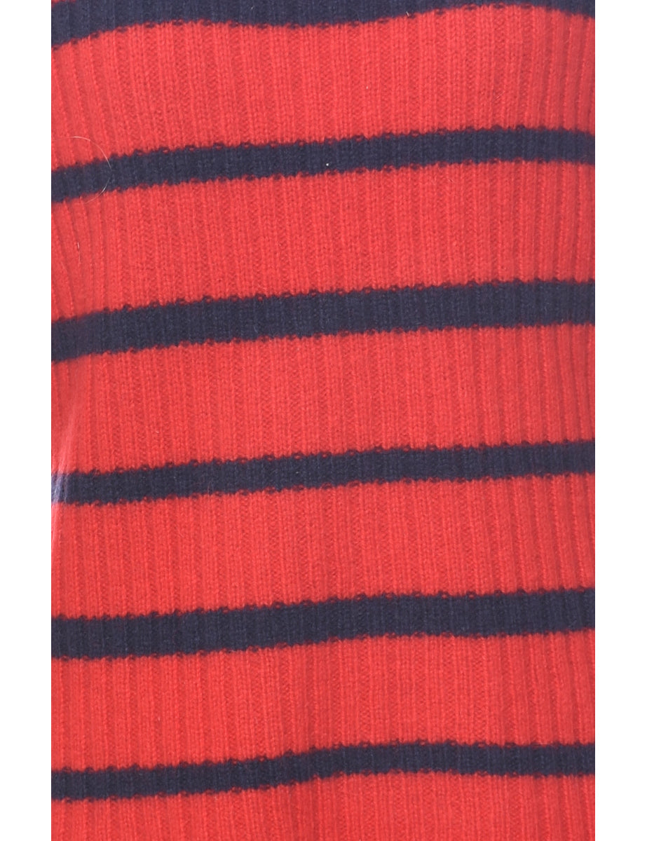 Striped Red Jumper - XL