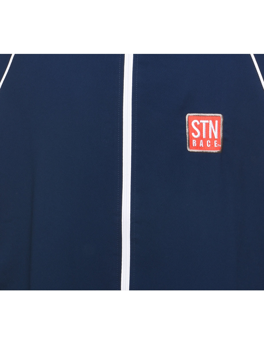 Russell Athletic Nylon Navy Jacket - L