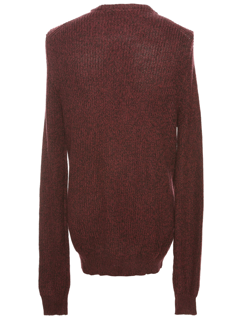 Maroon Izod Jumper - L