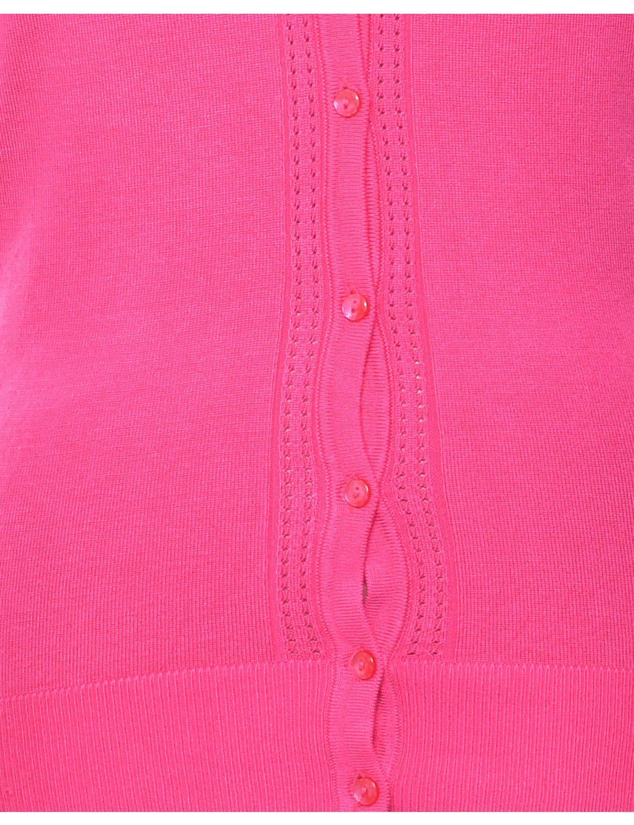 Pink Cardigan - S