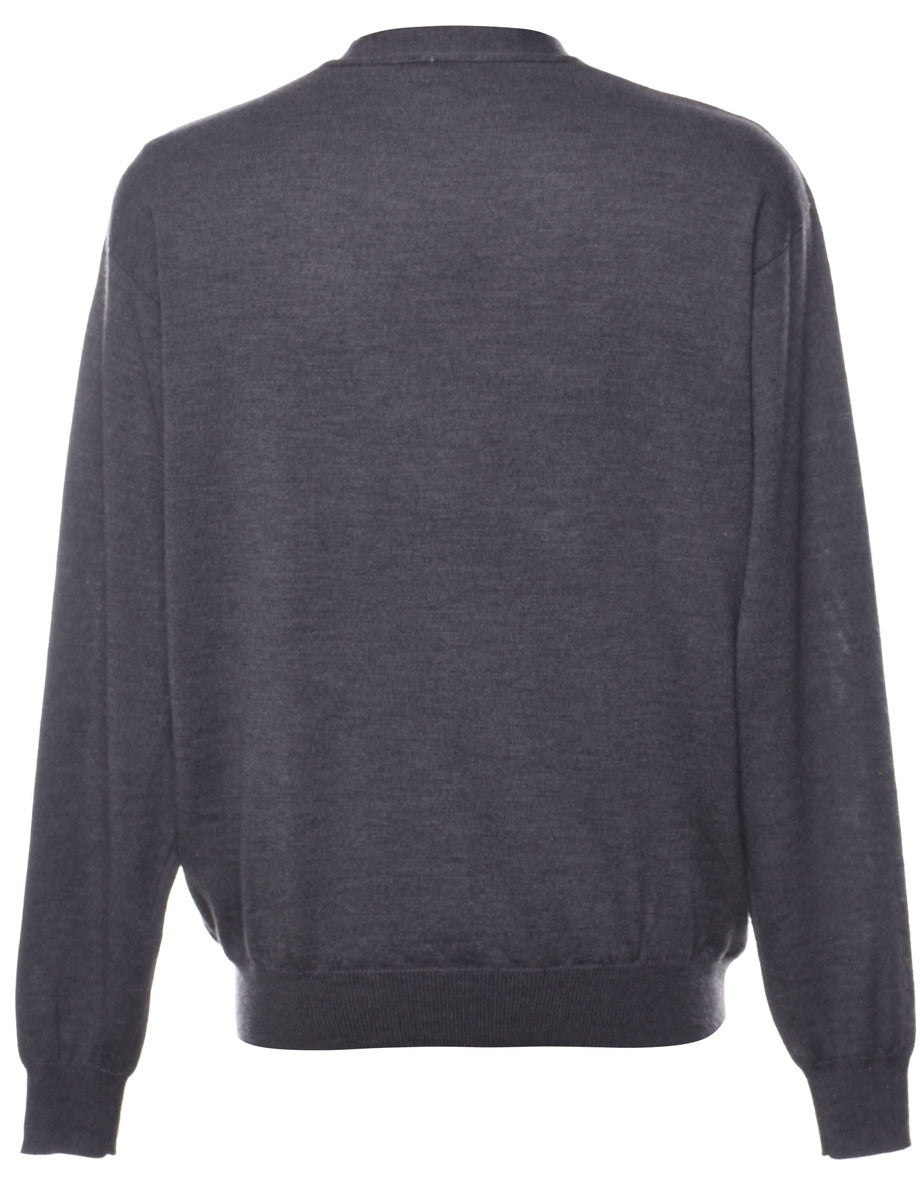Grey Cardigan - M