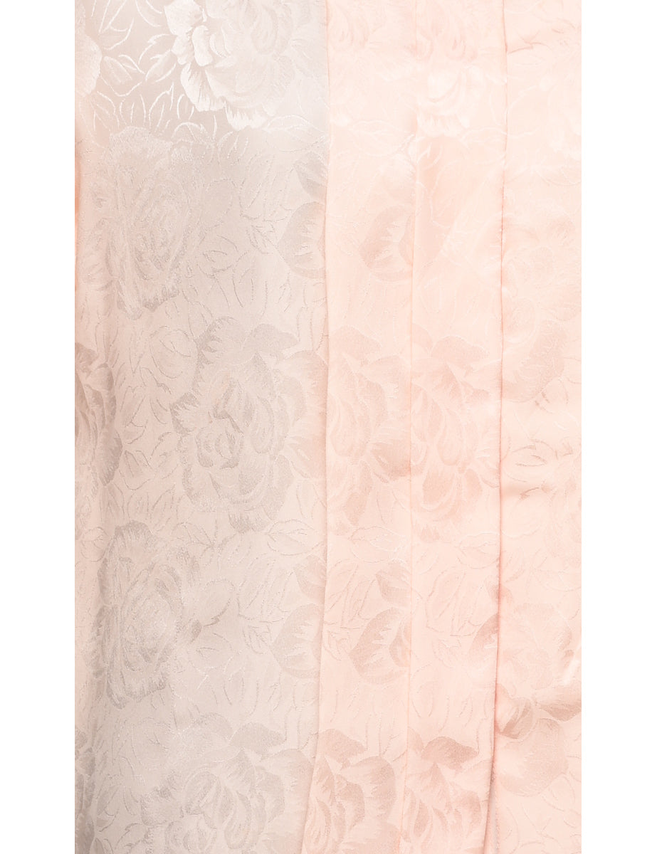 Jacquard Pattern Blouse - L