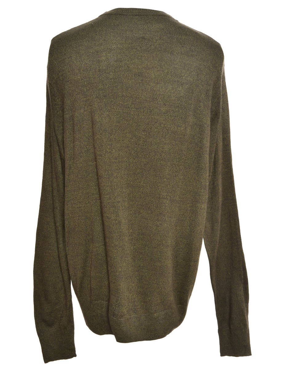 Green Dockers Argyle Jumper - L