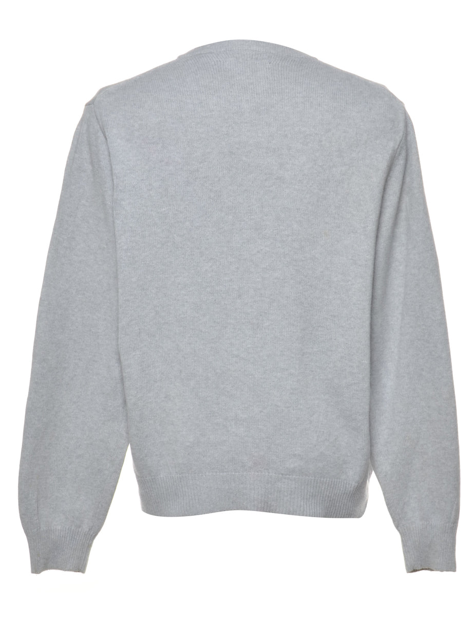 Chaps Light Grey Jumper - L