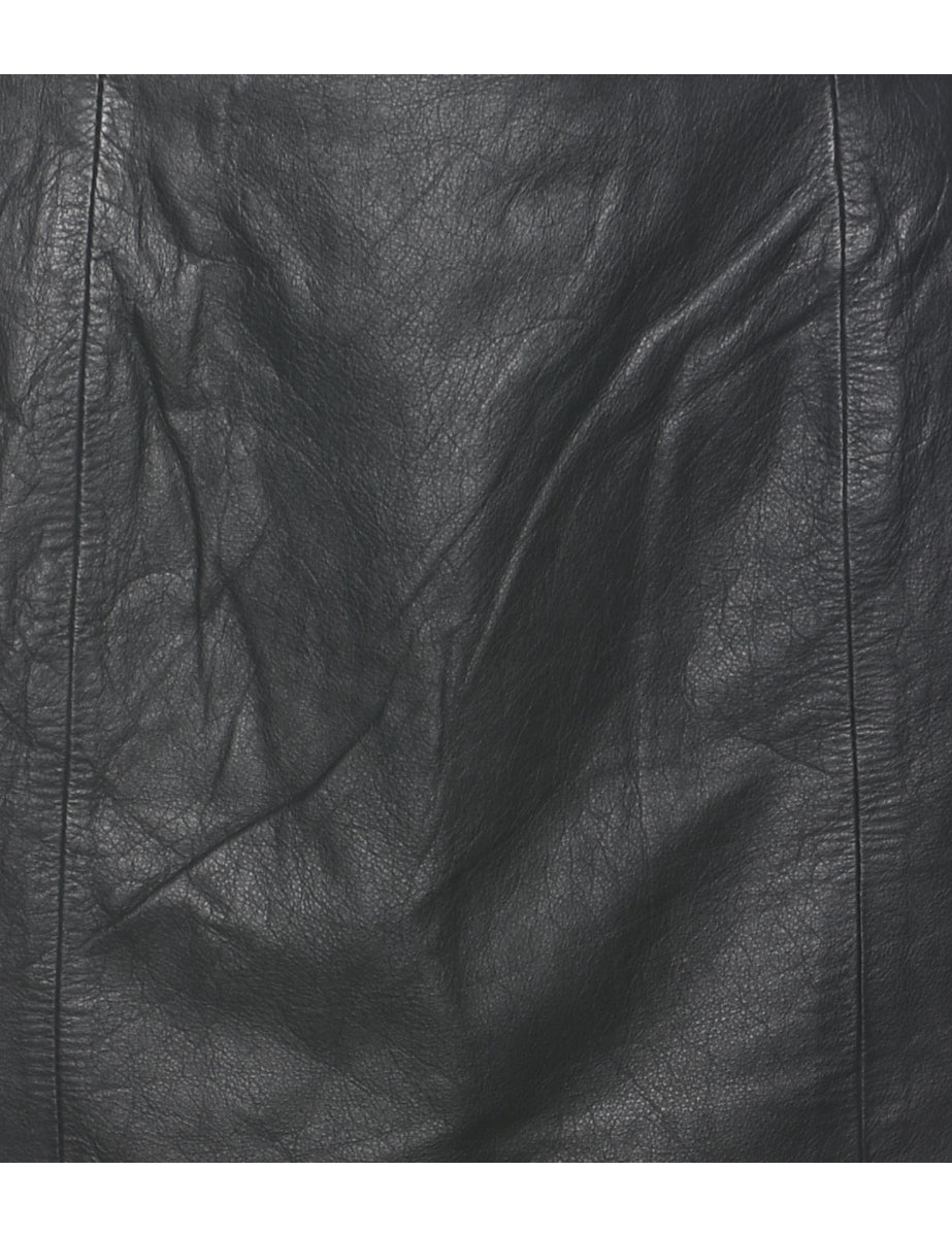 Wilson Leather Pencil Skirt - M