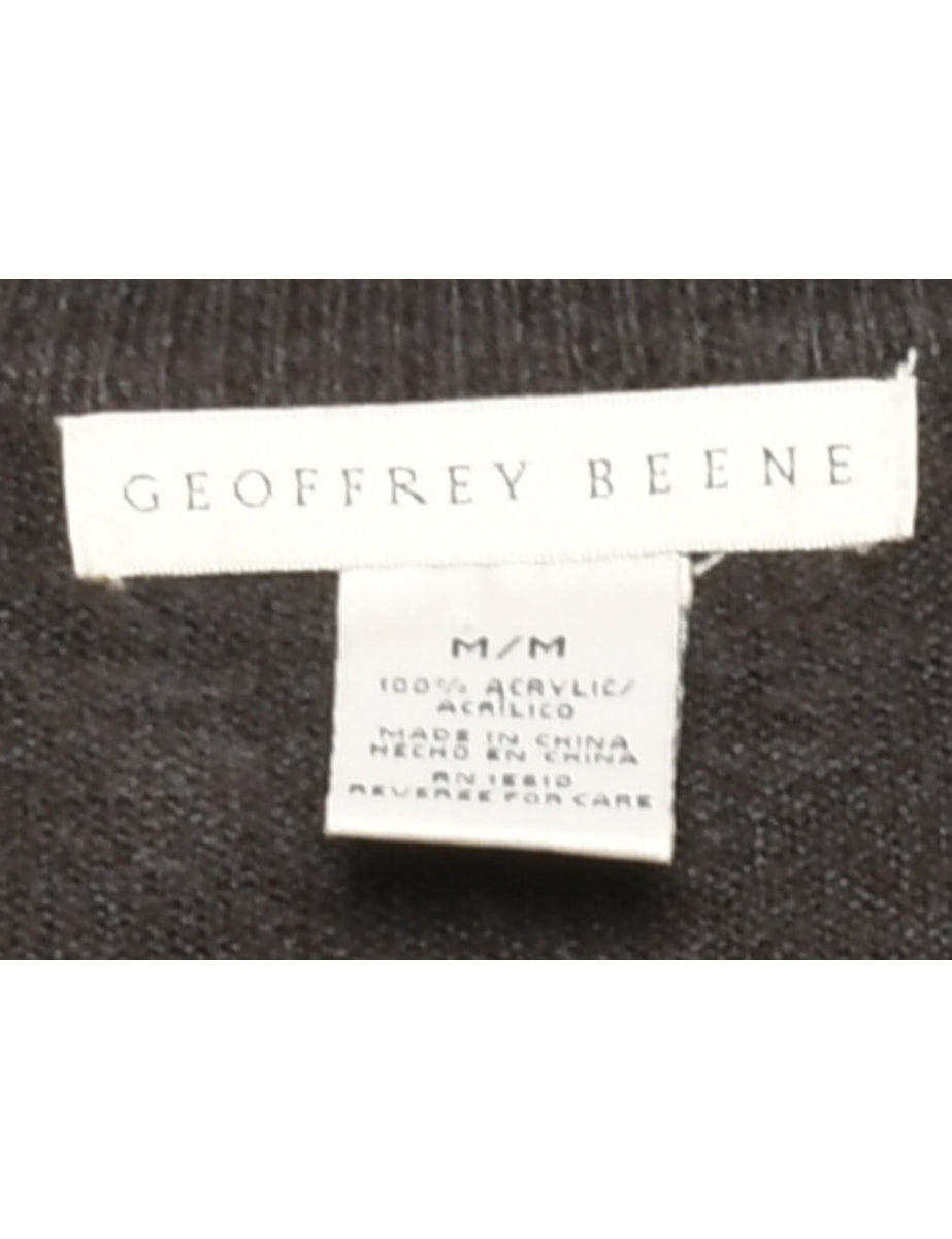 Black Geoffrey Beene Jumper - XXL