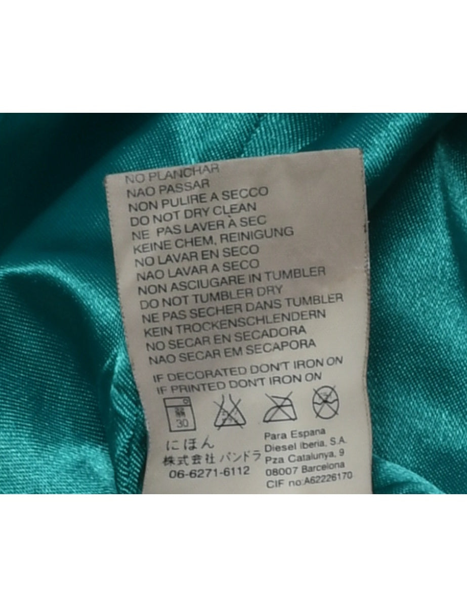 Y2K Diesel Velvet Jacket - M