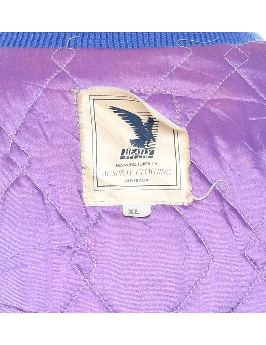 Blue Bomber Jacket - XL